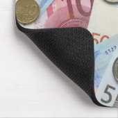 Gerade Gimme Geld Mousepad (Ecke)