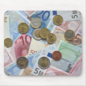 Gerade Gimme Geld Mousepad (Vorne)