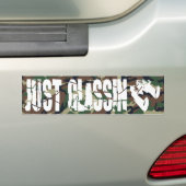 GERADE GLASSIN AUTOAUFKLEBER (Auf Auto)