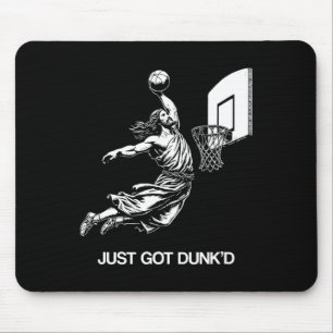 Gerade Got Dunked Funny Ptism Jesus spielen Sketch Mousepad