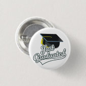 Gerade graduiert! button (Vorne & Hinten)