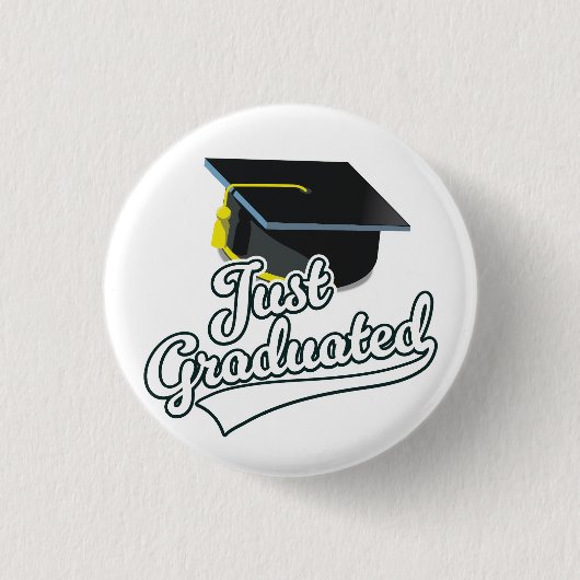 Gerade graduiert! button (Vorderseite)