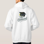 Gerade graduiert! hoodie (Rückseite)