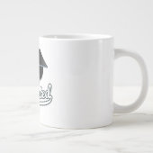 Gerade graduiert! Jumbo-Tasse (Rechts)