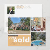 Gerade großes VerkaufsFoto Ankündigungspostkarte (Vorne/Hinten)