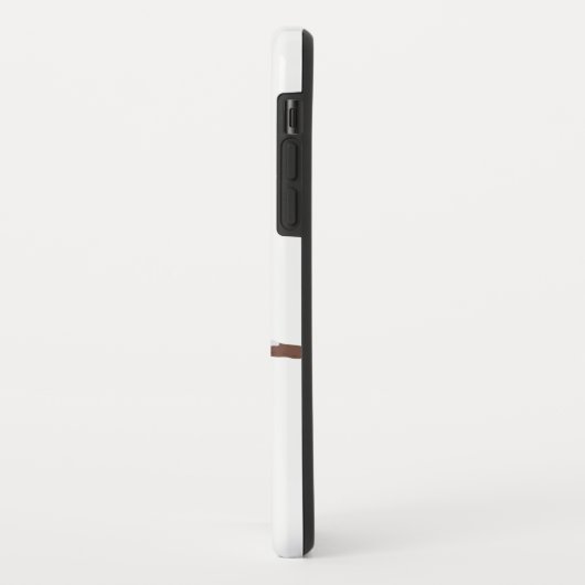 Gerade, hängend um hellen Sloth Cartoon des Spaßes Case-Mate iPhone Hülle (Hinten/Links)