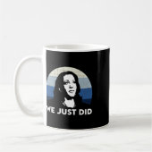 Gerade hat Kamala Harris Joe Biden 2020 Kaffeetasse (Links)