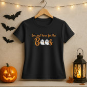 Gerade hier für die BOOS Halloween Ghost Boozy Pun T-Shirt