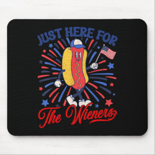 Gerade hier für die Dackeln 4. Juli Hot Dog 2 Mousepad