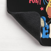 Gerade hier für die Weiners 4. Juli Funny Hot Do Mousepad (Ecke)