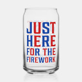 Gerade hier für Feuerwerke lustig für ein Paar Dosenglas (Rückseite)