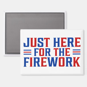 Gerade hier für Feuerwerke lustig für ein Paar Magnet