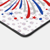 Gerade hier für Feuerwerke lustig für ein Paar Schreibtischunterlage (Ecke)