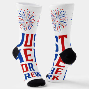 Gerade hier für Feuerwerke lustig für ein Paar Socken