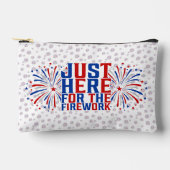 Gerade hier für Feuerwerke lustig für ein Paar Zubehörtasche (Vorderseite)