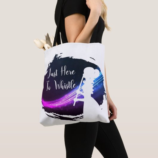 "Gerade hier Schulter-Taschen-Tasche pfeifen" Tasche (Von Nahem)