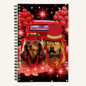 Gerade Hitched Spiral Notebook Notizblock (Vorderseite)
