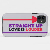 Gerade hohe Liebe ist lauterer iPhone Fall Case-Mate iPhone Hülle (Rückseite (Horizontal))