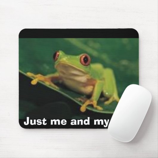 Gerade ich und meine Auflage Mousepad (Mit Mouse)