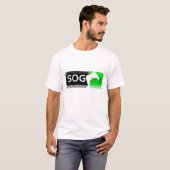 Gerade irgendein gewöhnliches Gamer-Shirt T-Shirt (Vorne ganz)