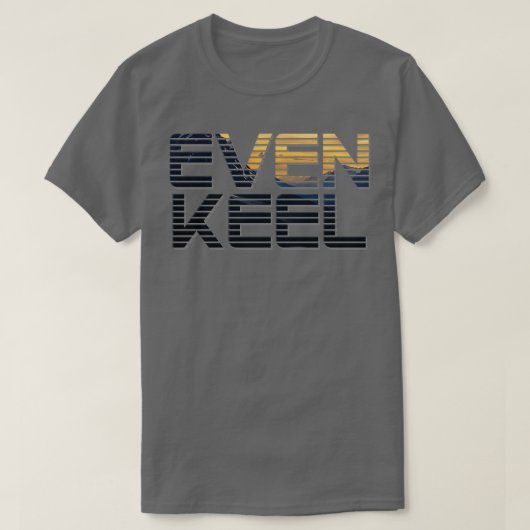 gerade Kiel T-Shirt (Design vorne)