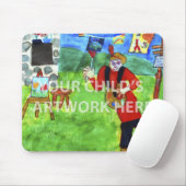Gerade Kunst-Mausunterlage $14,95 Mousepad (Mit Mouse)