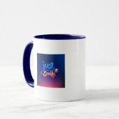 Gerade Lächeln Tasse (Vorderseite Links)