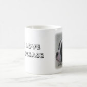 gerade Liebe ich… bitte, mr.willow Kaffeetasse (Mittel)