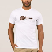 Gerade Liebe meine Mandoline T-Shirt (Vorderseite)