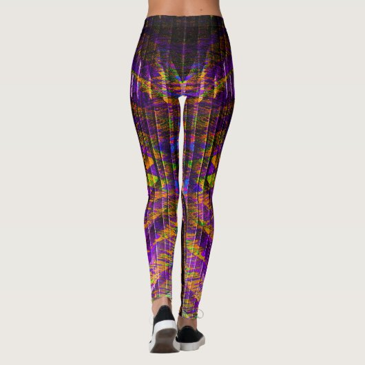 Gerade Linien Leggings (Rückseite)