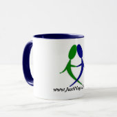 Gerade Logo Hope, Inc. Tasse (Vorderseite Links)