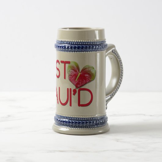 Gerade Maui'd Bierglas (VorderseiteRechts)