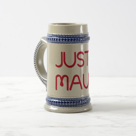 Gerade Maui'd Bierglas (Vorderseite Links)