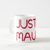 Gerade Maui'd Kaffeetasse (Vorderseite Links)