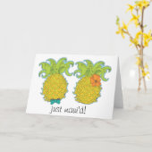 Gerade Maui'd Karte (Gelbe Blume)