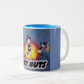 Gerade Nuts Kaffee-Tasse Zweifarbige Tasse (VorderseiteRechts)