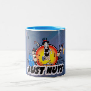 Gerade Nuts Kaffee-Tasse Zweifarbige Tasse