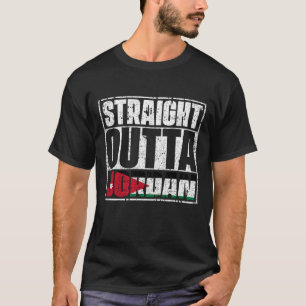 Gerade Outta Jordan Flag T-Shirt