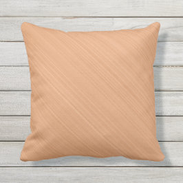 Gerade pfirsichfarben kissen