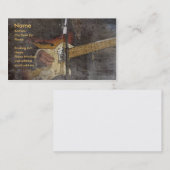 Gerade Pickin Visitenkarte (Vorne/Hinten)