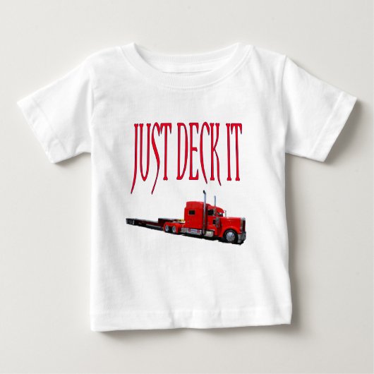Gerade Plattform es Baby T-shirt (Vorderseite)