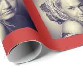 Gerade Rachel-Packpapier Geschenkpapier (Rolleneckpunkt)