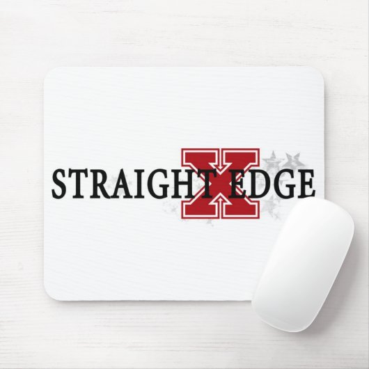Gerade Rand-Mausunterlage Mousepad (Mit Mouse)