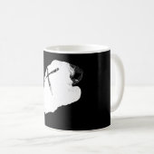 Gerade Rand-Tasse Kaffeetasse (VorderseiteRechts)
