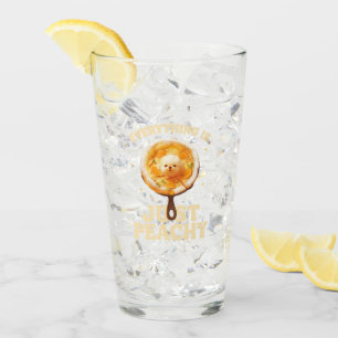 Gerade richtig: Bichon Frise Food Art Glas
