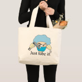 Gerade Rohr es Jumbo Stoffbeutel (Vorderseite (Produkt))