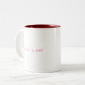 Gerade Rosey Tasse (Vorderseite Links)