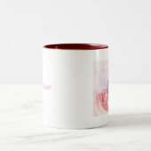 Gerade Rosey Tasse (Mittel)