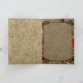 Gerade sagen hallo karte (Innenseite)