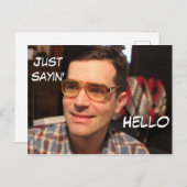 Gerade Sayin A Spaßpostkarte Feiertagspostkarte (Vorne/Hinten)